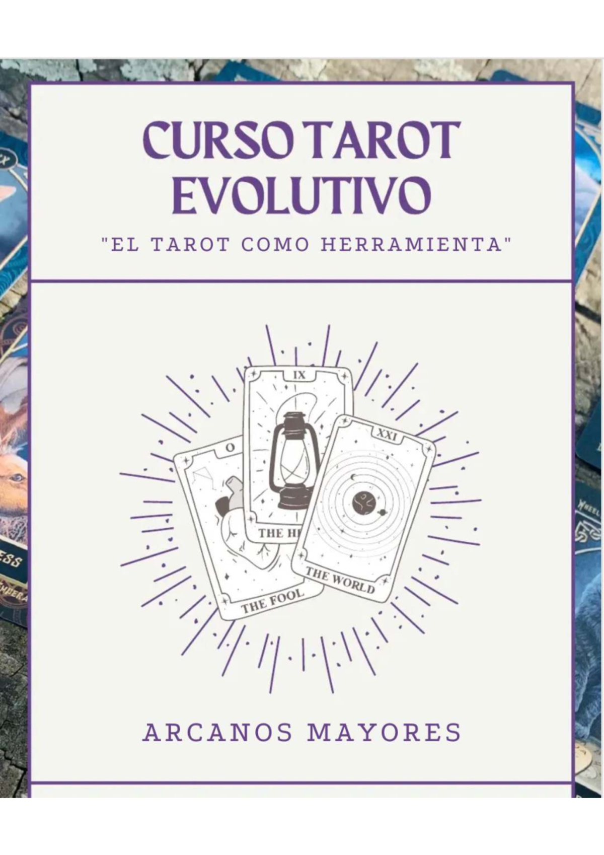Curso de Tarot Evolutivo: Temario y Estructura de Lecturas - Studocu