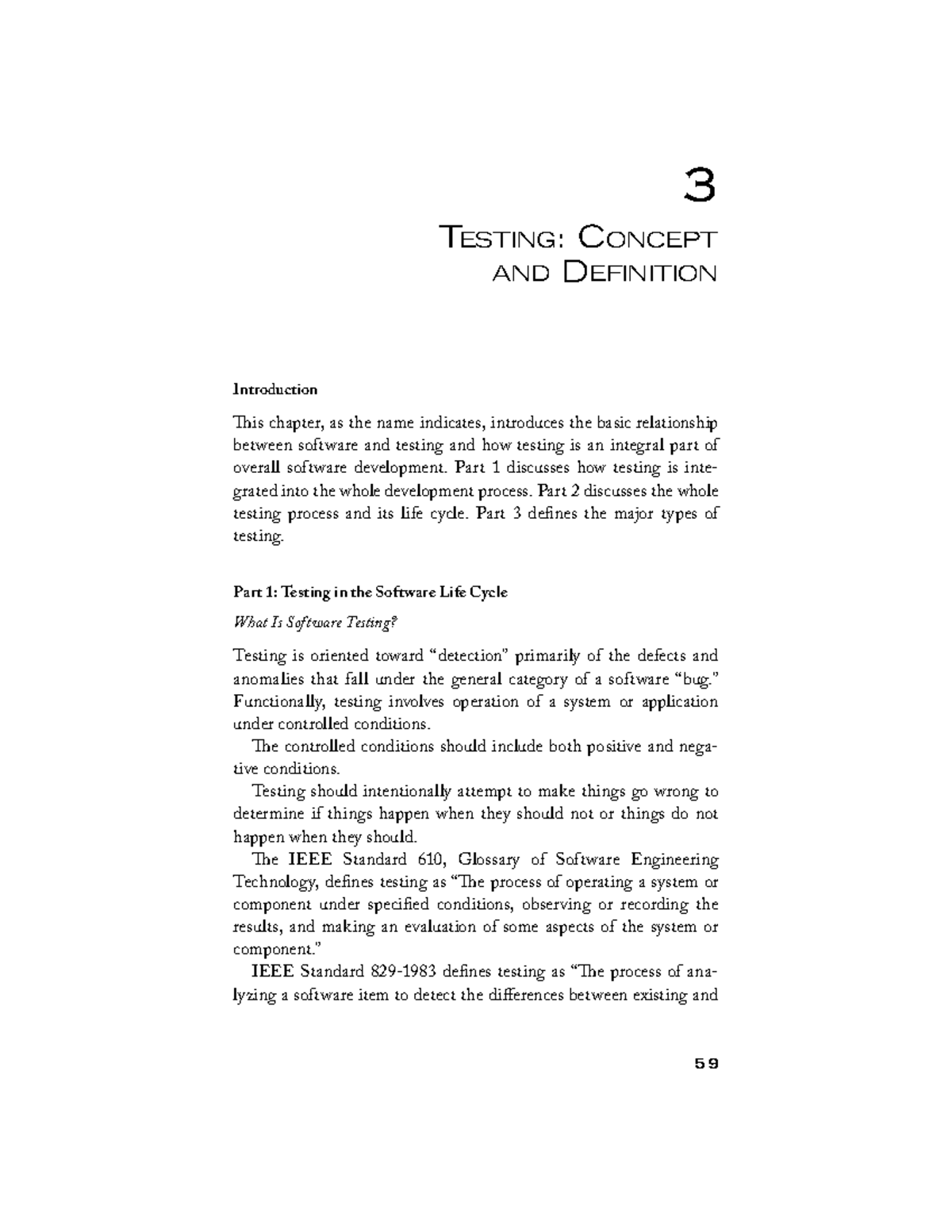 Testing Concepts and Definitions: A Comprehensive Overview - Studocu