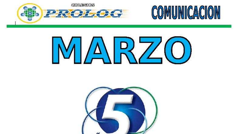COLEGIOS PROLOG COMUNICACION MARZO 5 AÑOS: Ejercicios de Vocales y Comprensión - Document Preview