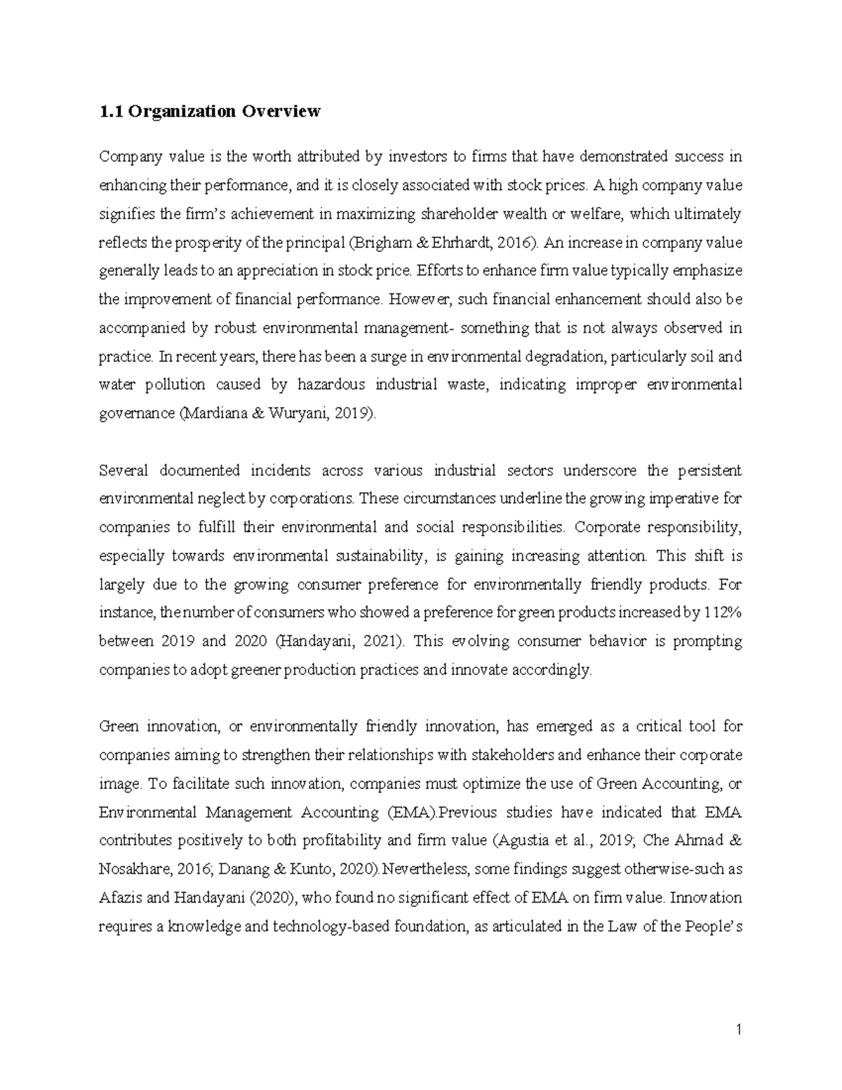 Impact of Green Accounting & Intellectual Capital on Firm Value in ...