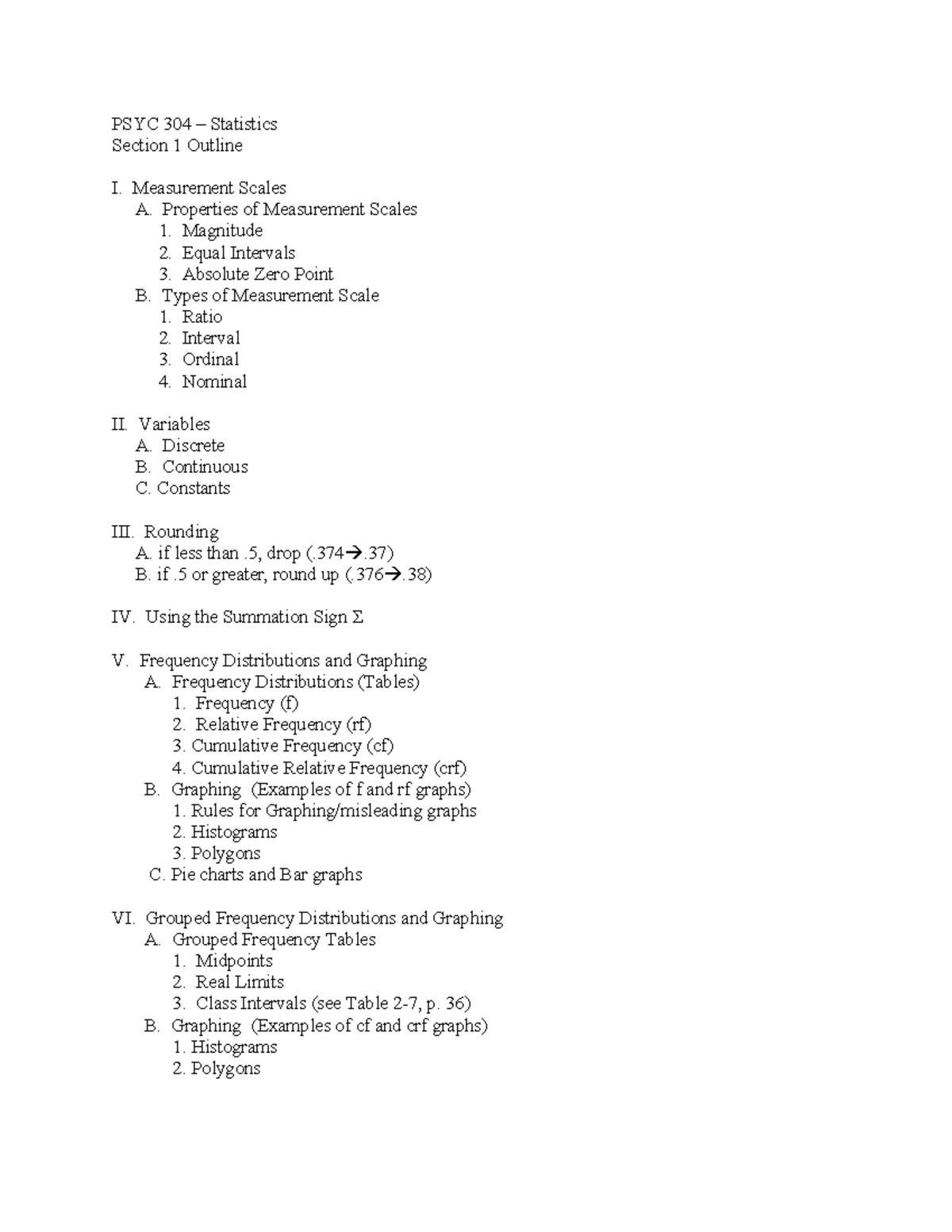 GH-outline for exam 1 - Outline for Exam 1 for Grayson Holmbecks class ...