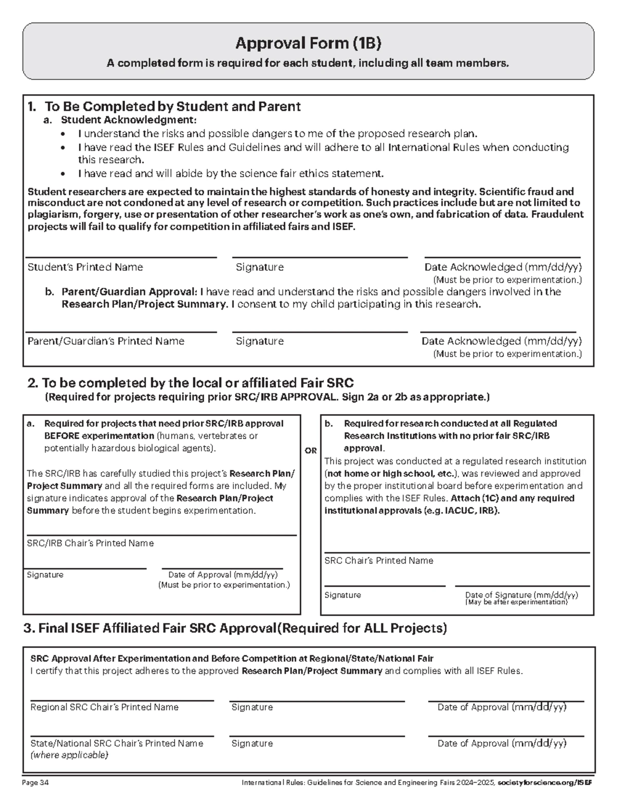 5A-Vertebrate Animal Research Guidelines for Science Fairs 2024-2025 ...