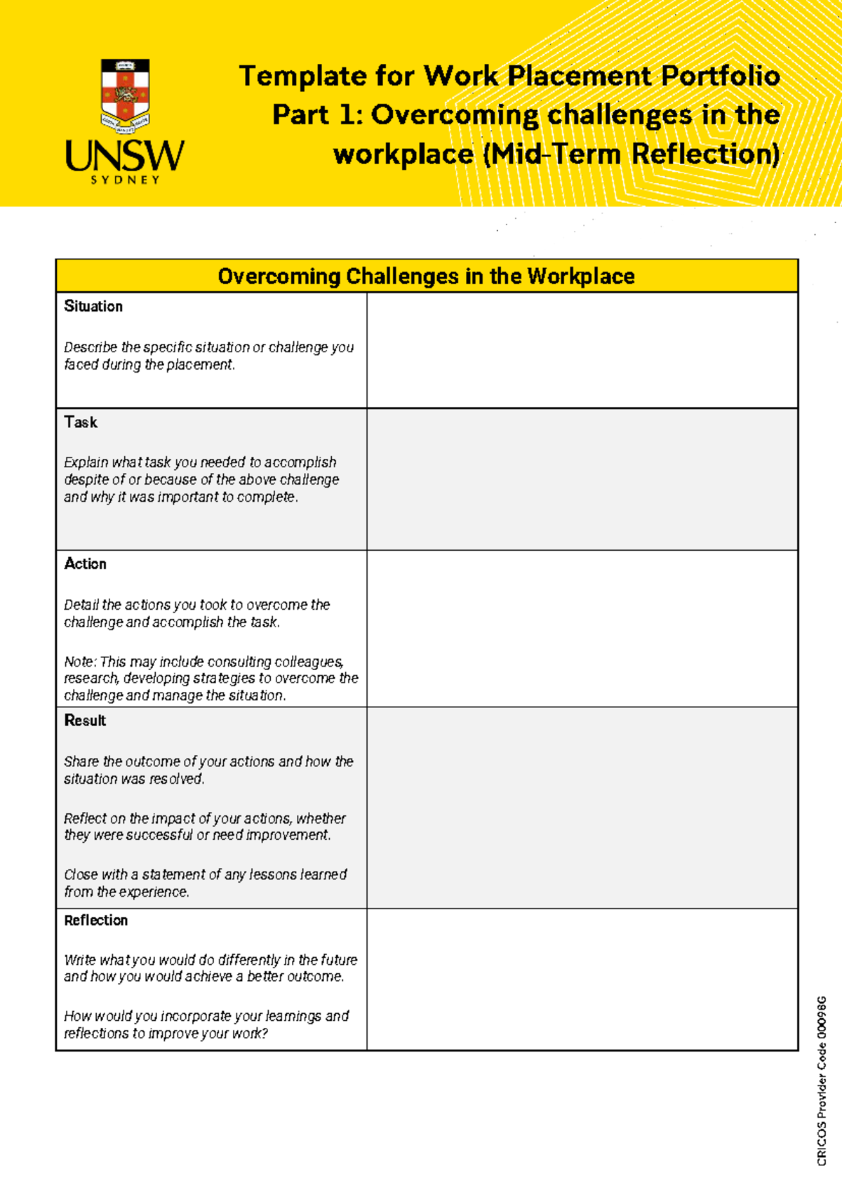 Assessment 2 Part 1: Overcoming Workplace Challenges and Reflections ...