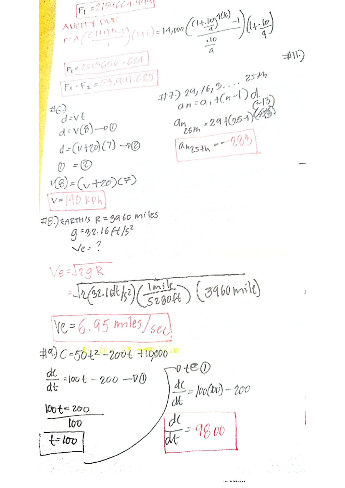 4 - MATHEMATICS - BS in Civil Engineering - ANUTTY DUE I 10 a Be2213656 ...