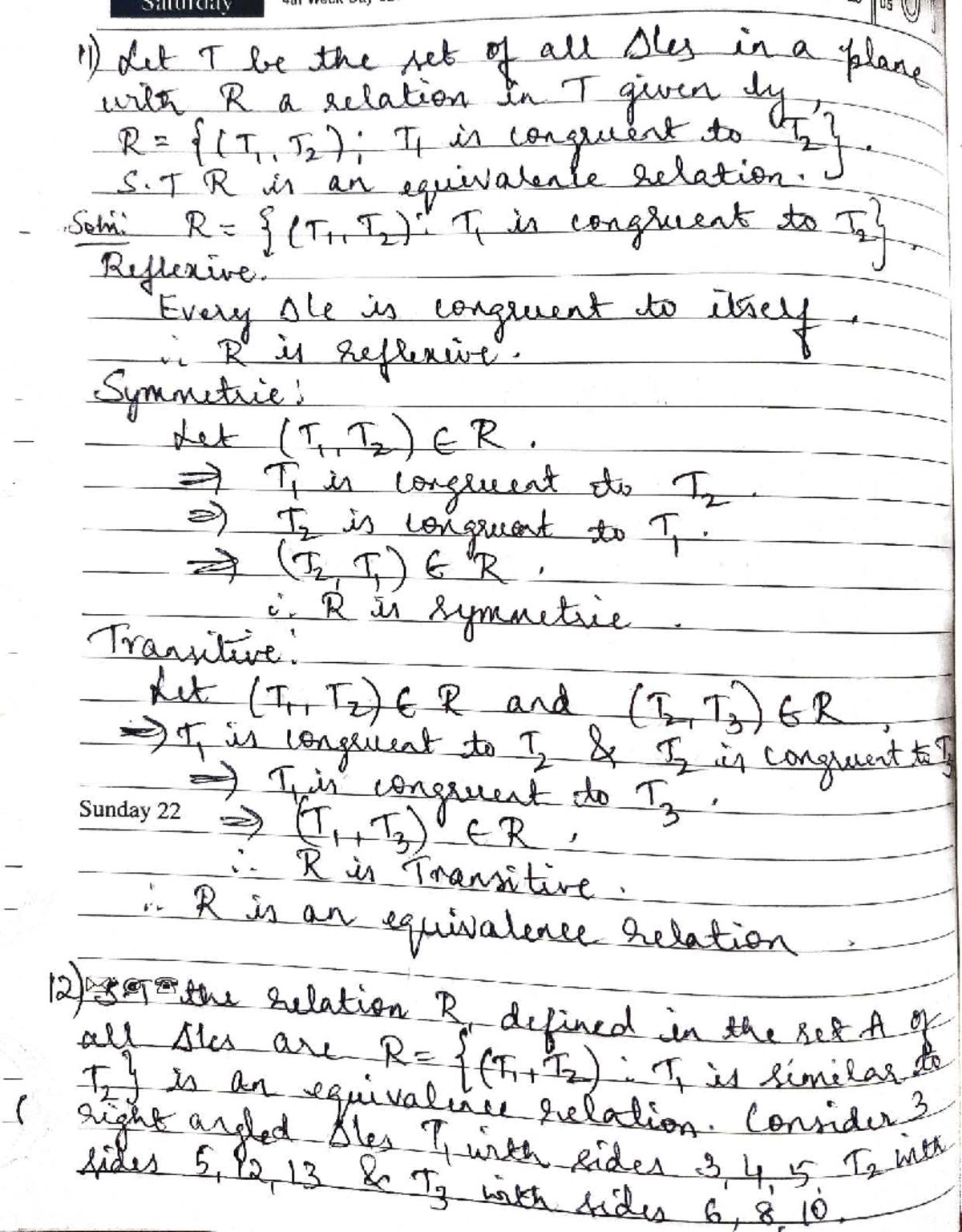 Relations and Functions: A Comprehensive Study Guide (MATH 101) - Studocu