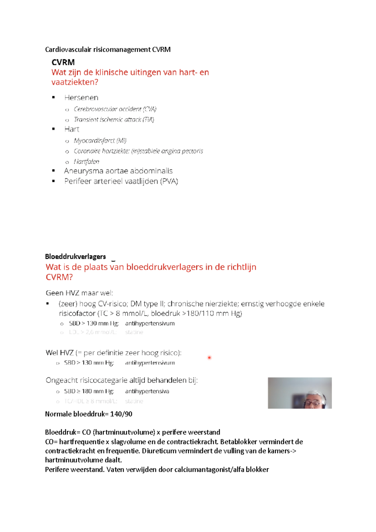 Cardiovasculair Risicomanagement (CVRM): Essentiële Inzichten en ...