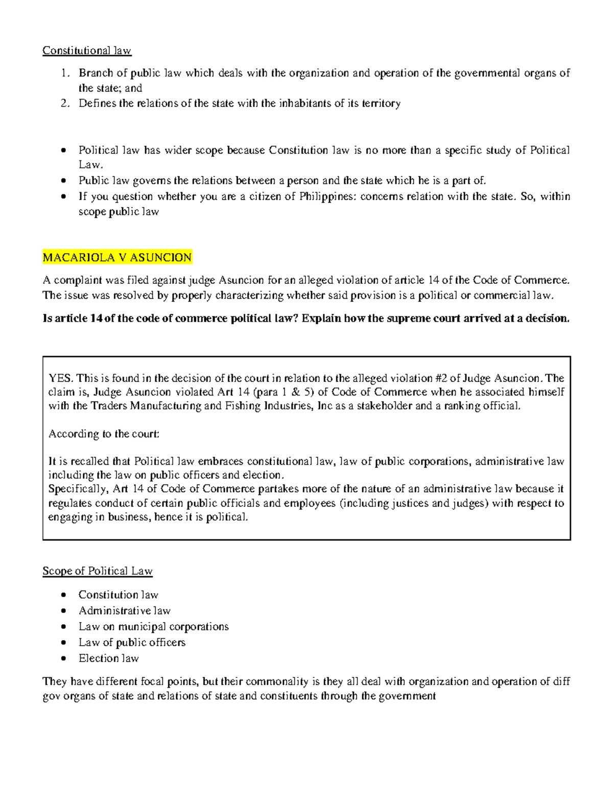 Module 2: Exploring the Power of Eminent Domain in Law - Studocu