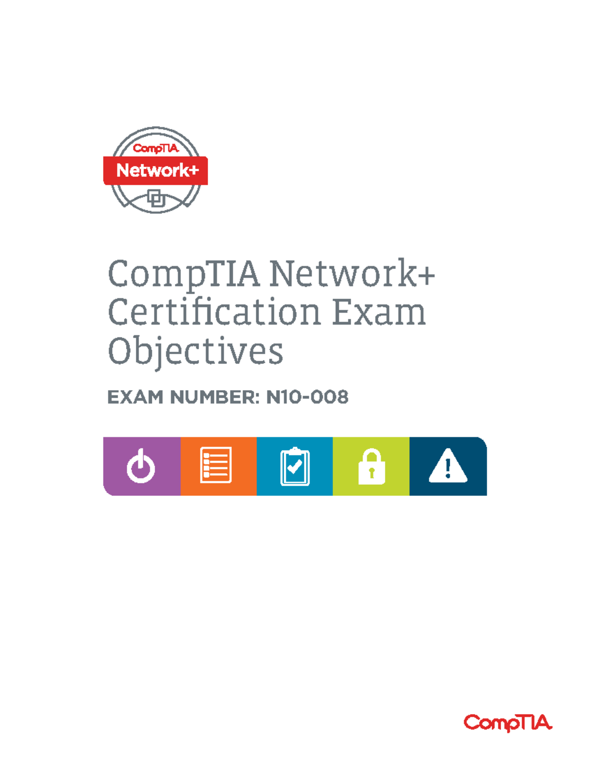 CompTIA Network+ (N10-008) Certification Exam Objectives Breakdown ...