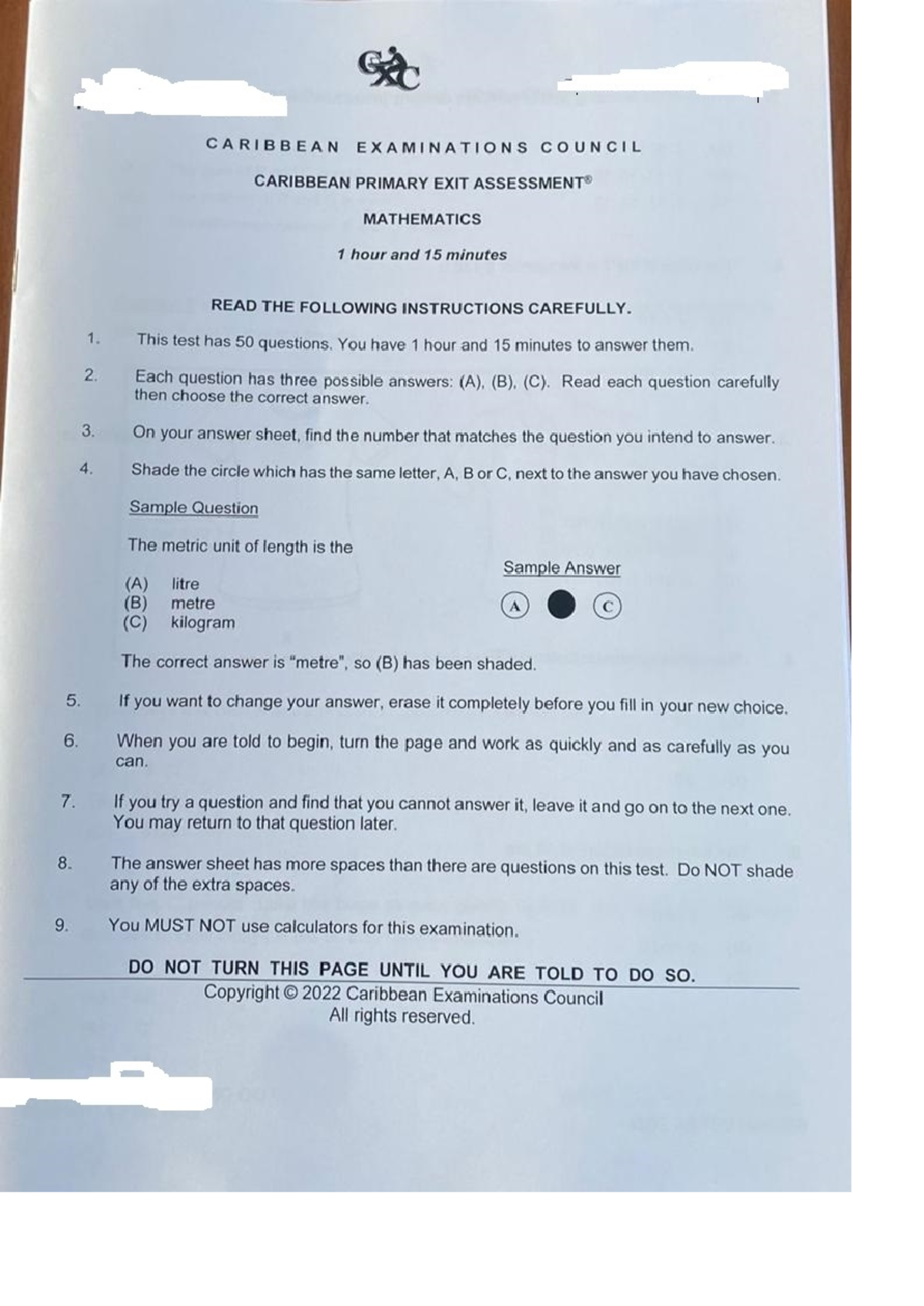 Mathematics - CPE Final Exam Questions and Instructions - Studocu