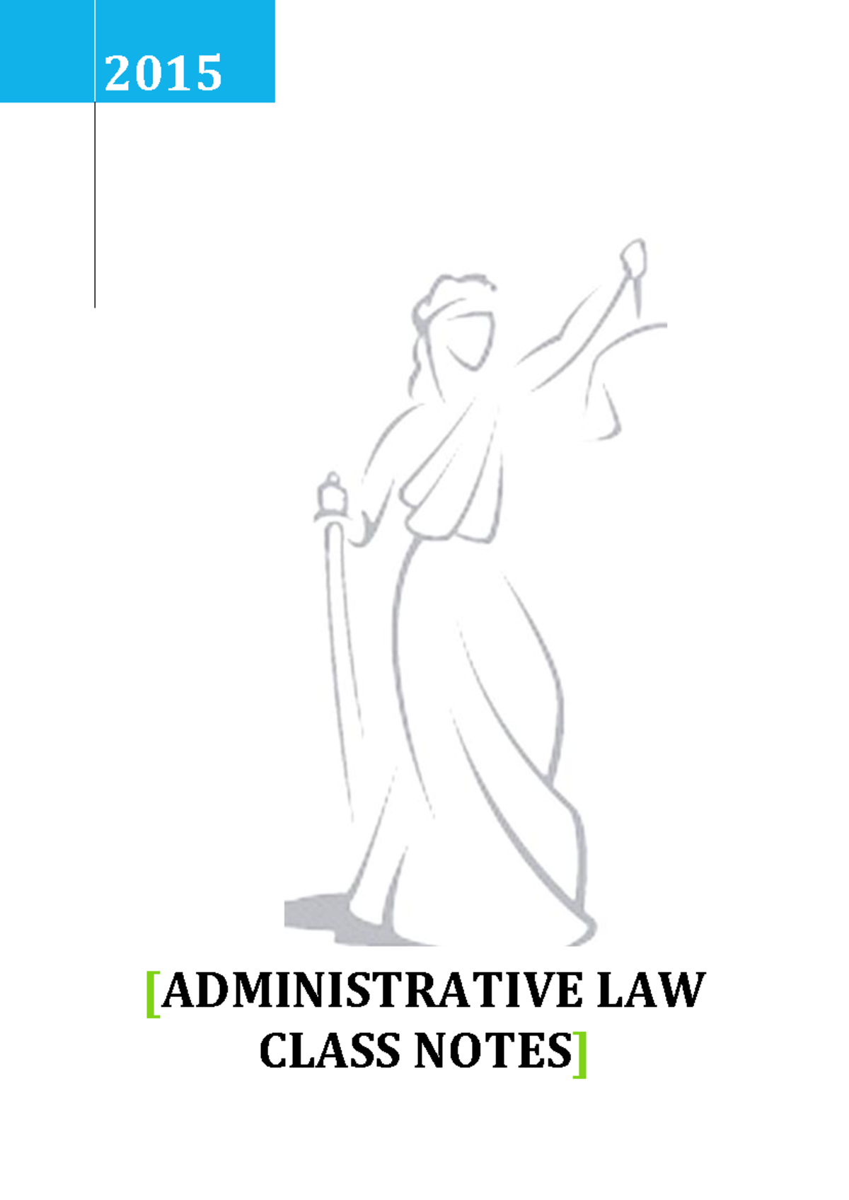 DOC-20231006-WA0066 - Administrative Law Class Notes Overview - Studocu