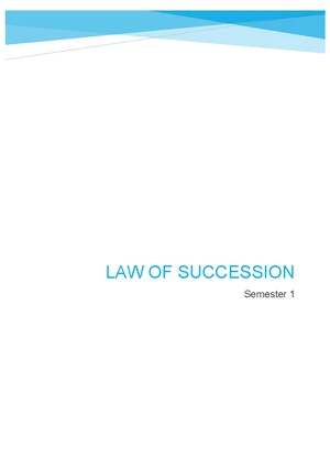 [Solved] Section 2 of the Intestate Succession Ordinance read with ...