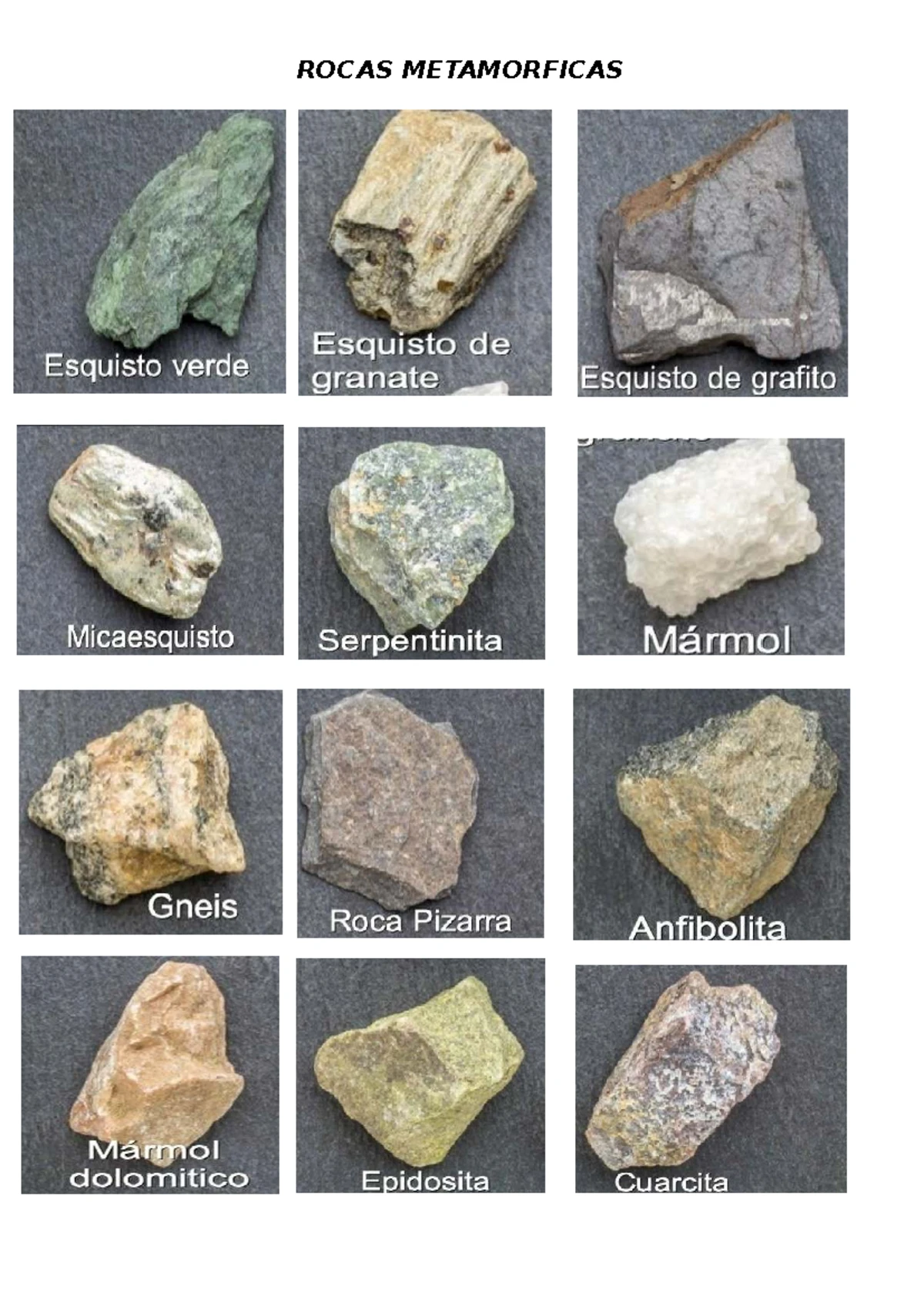 Rocas Sedimentarias - Ciencias físicas - ROCAS SEDIMENTARIAS Limolita ...