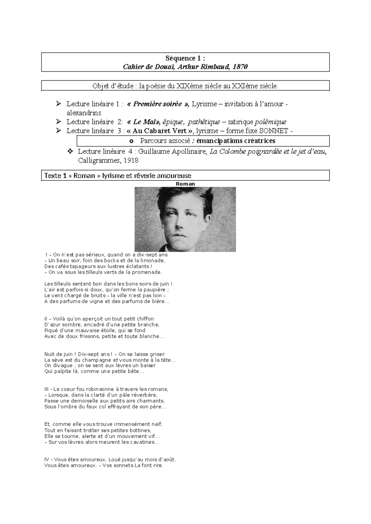 Analyse de 