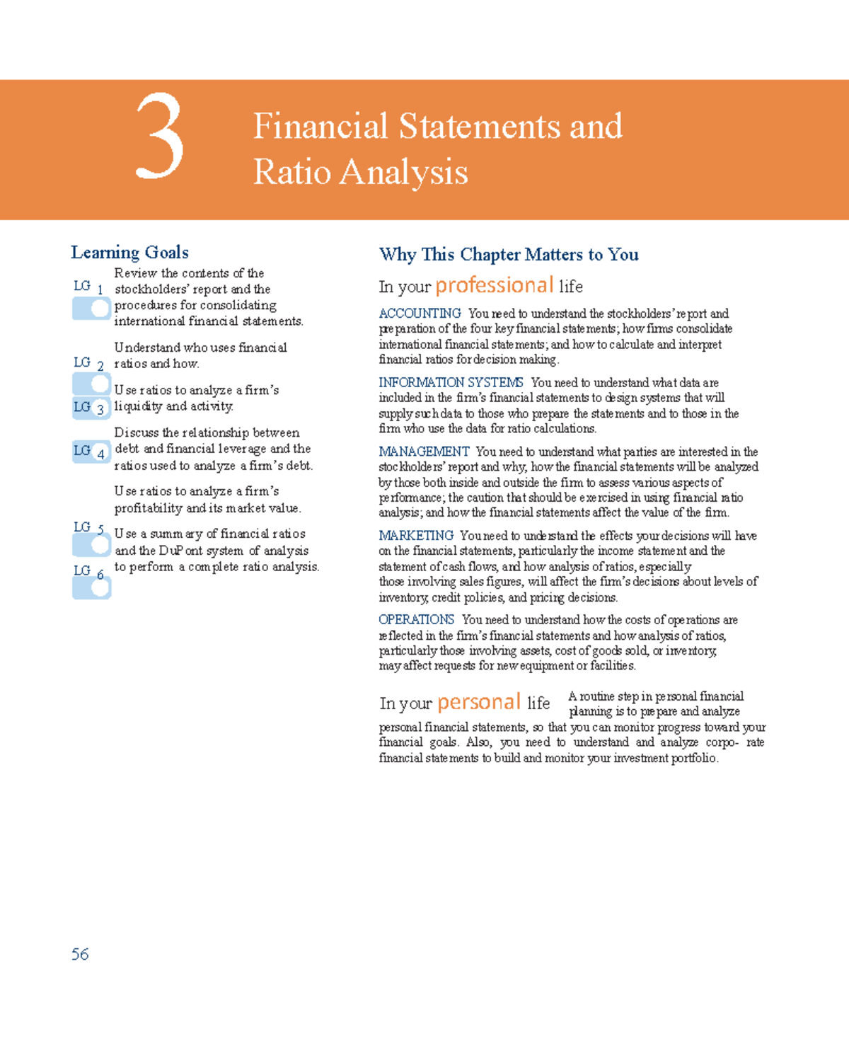 Ch 03 Financial Statements & Ratio Analysis (Gitman) Study Guide - Studocu