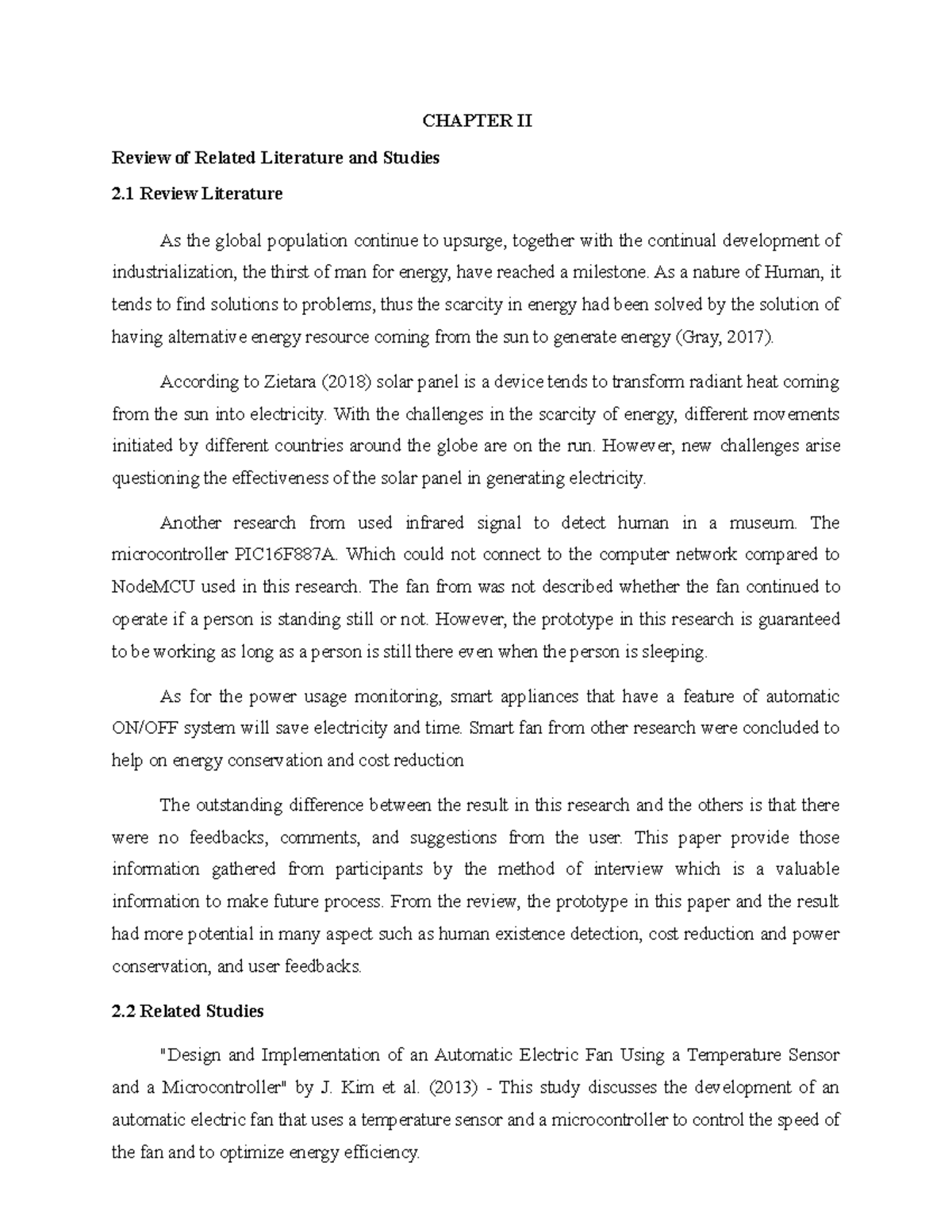 Review of Related Literature & Studies on Energy Efficiency - Studocu