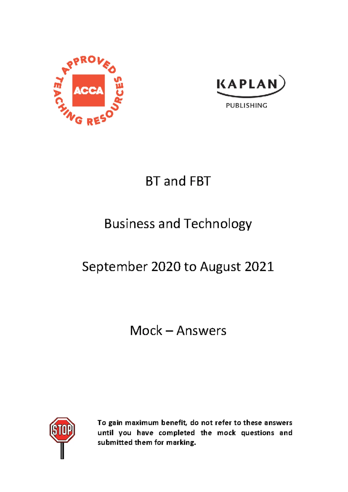 ACCA BT - Revision Notes on Org Theory & Stakeholder Analysis - Studocu
