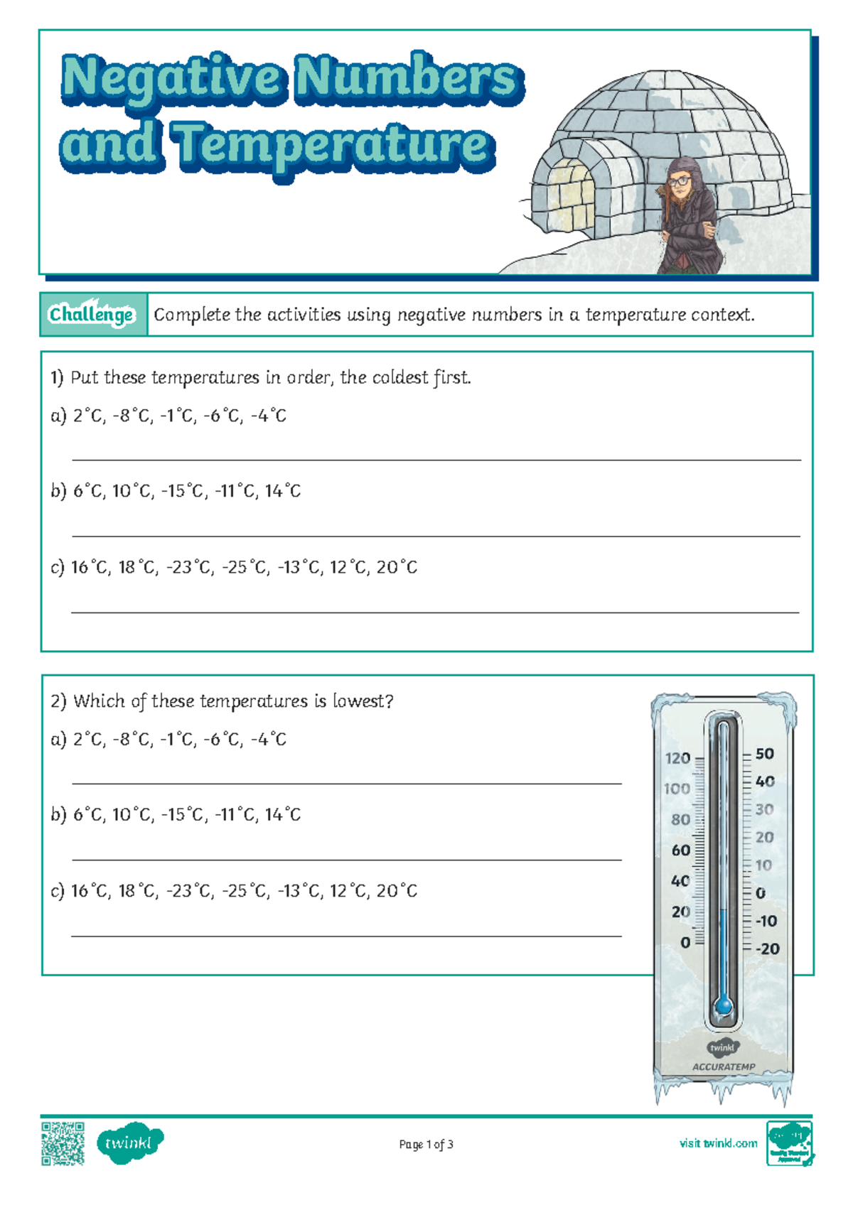 T2-m-1797-Negative-Numbers-and-Temperature-Worksheet v6 - Studocu
