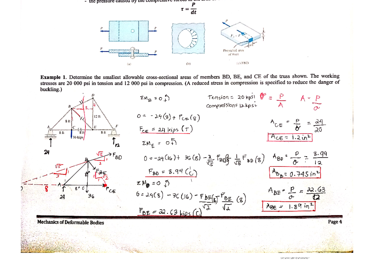 Mechanics of Materials: Solving Beam Stress Problems Guide - Studocu