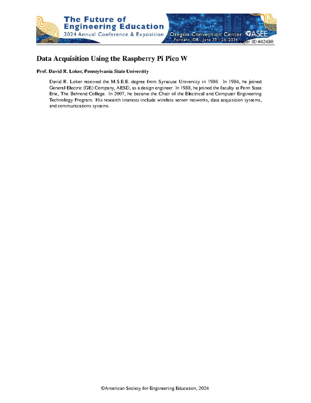 Data-acquisition-using-the-raspberry-pi-pico-w - Paper ID # Data ...