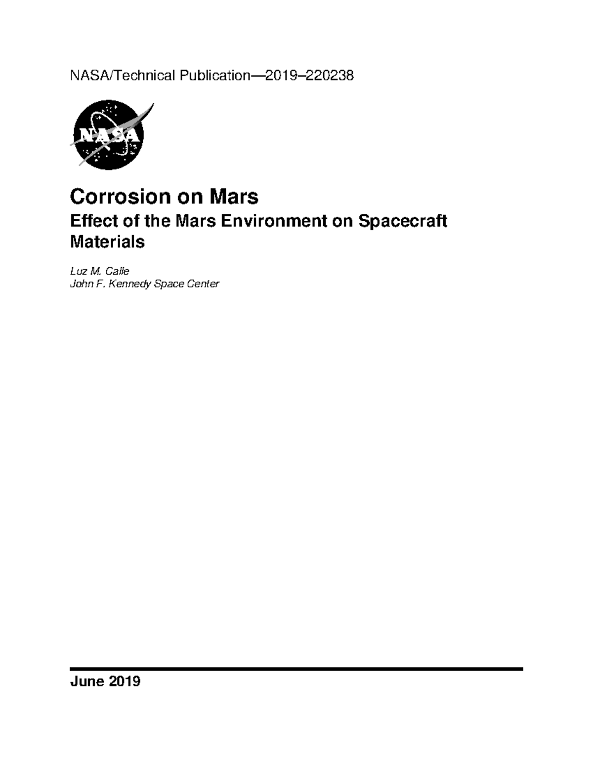 2019 0027256-2 - Notes for Engineering - NASA/Technical Publication ...
