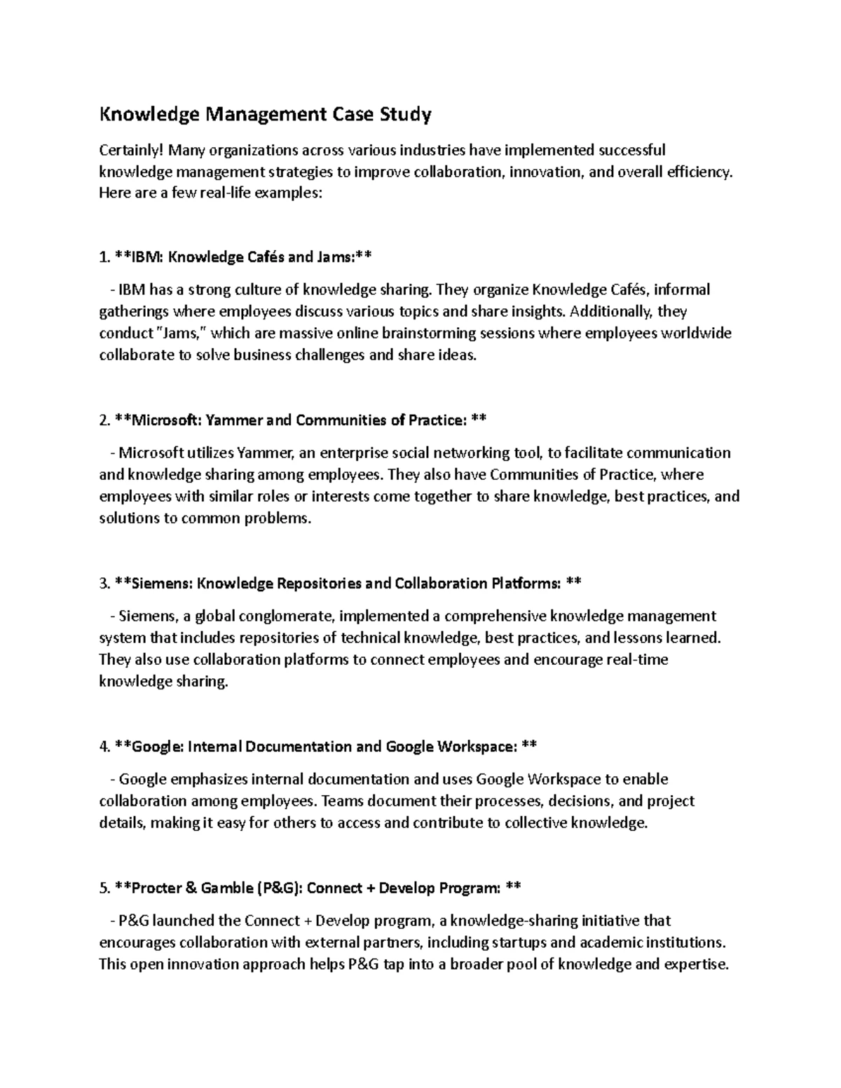 Supply Chain Case Study: Challenges & Solutions for XYZ Electronics and ...