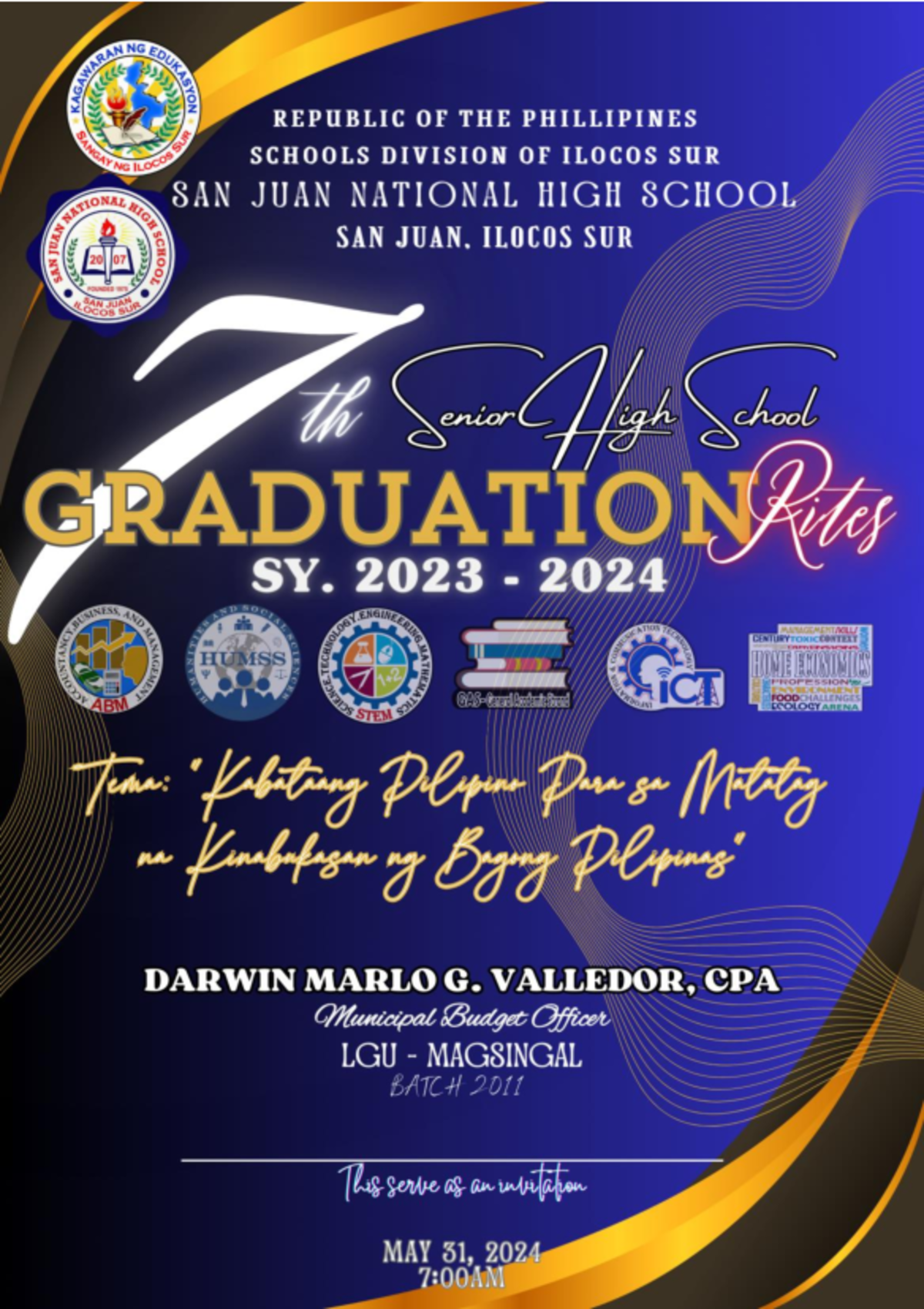 SHS-Program-Final-2023-Graduation-Speech-and-Message-Compilation - Studocu