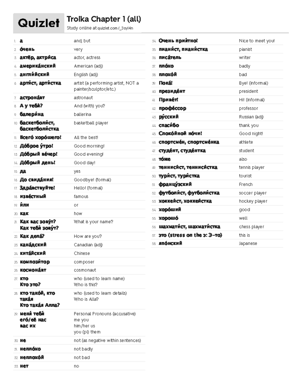 Per458 Vocabulary Chapter 1: Key Terms and Phrases - Studocu