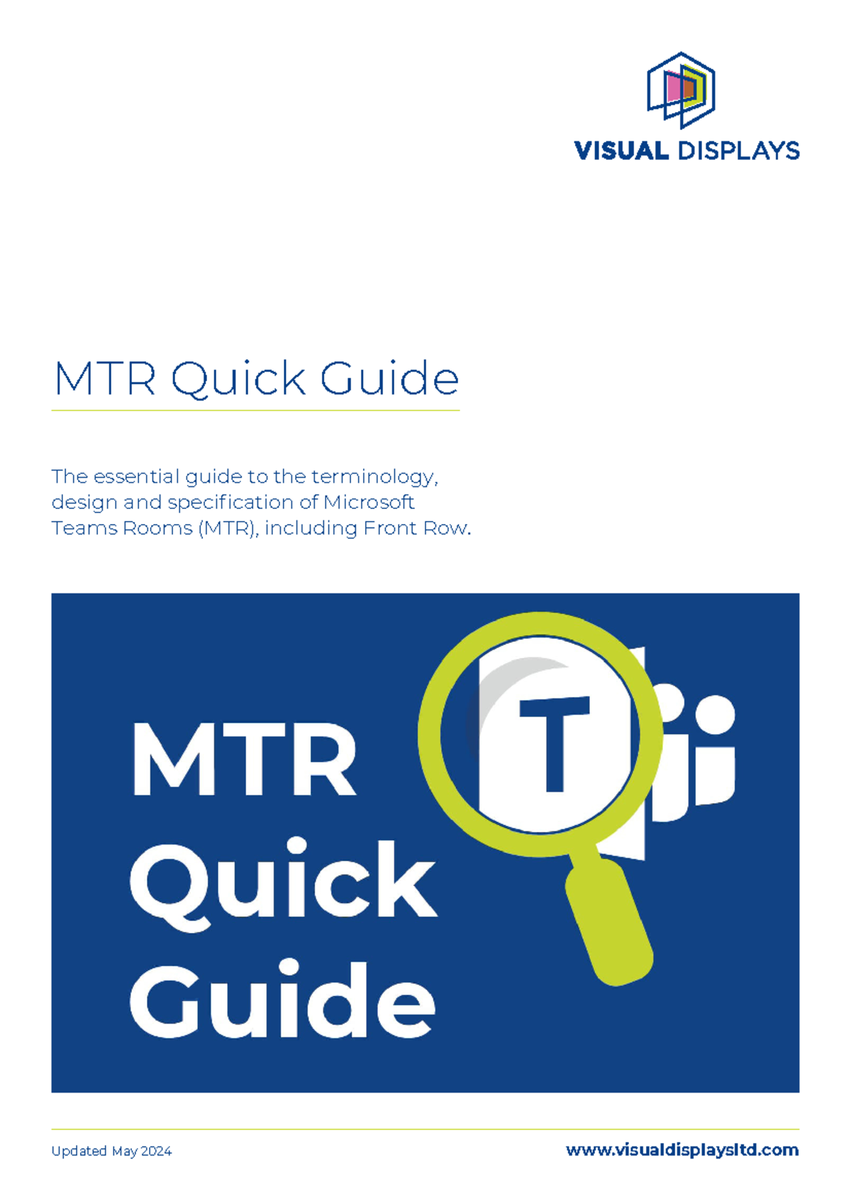 MTR Quick Guide Update: Essential Terminology & Design Specs May 2024 ...