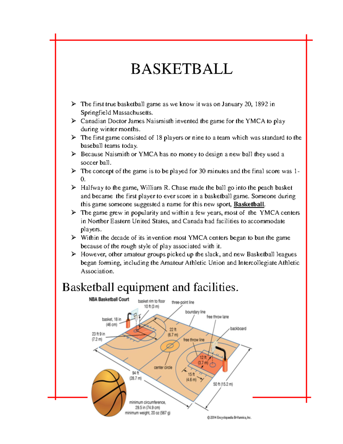 Module-PE-104 - Basketball Notes and Rules Overview - Studocu