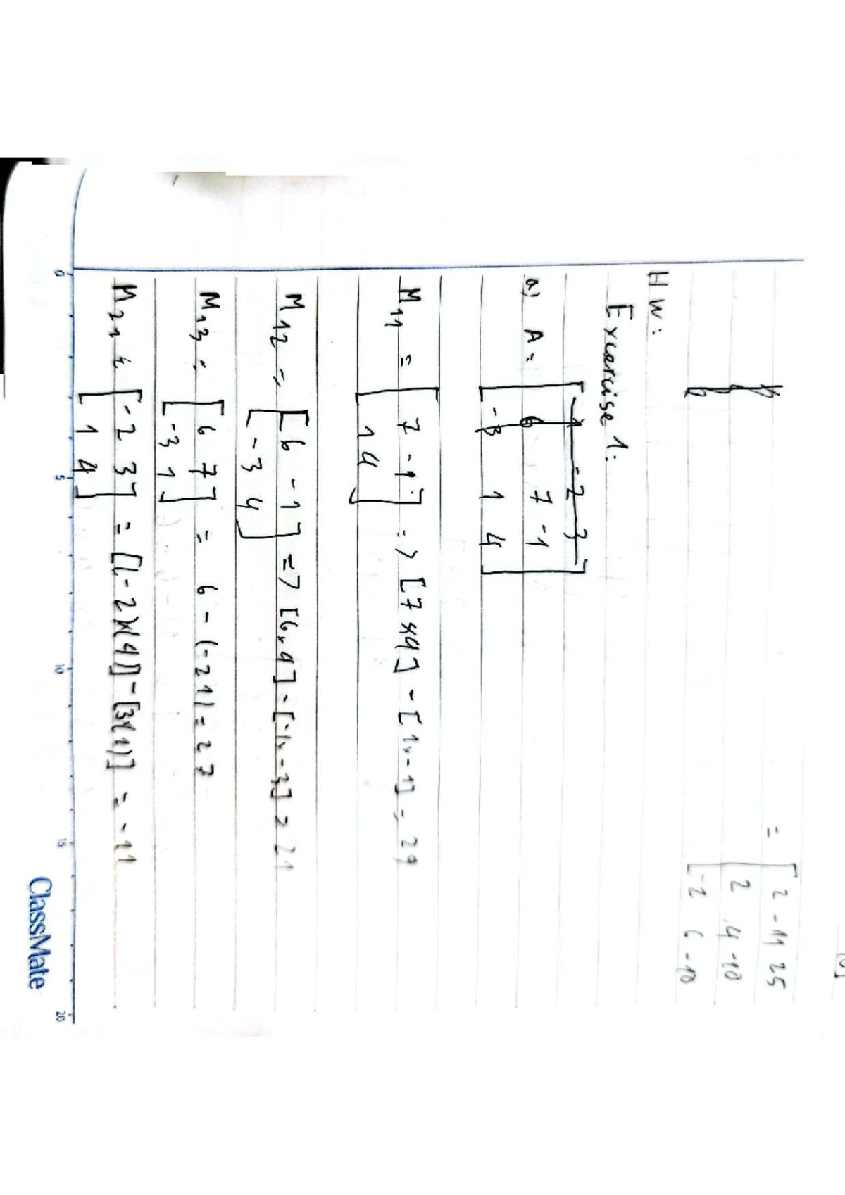 MATH 211: Exercise Solutions and Classmate Notes - Studocu