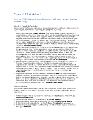 Chapter 6 Ws 1 Worksheet Chapter 6 Ws 1 Instructions Please