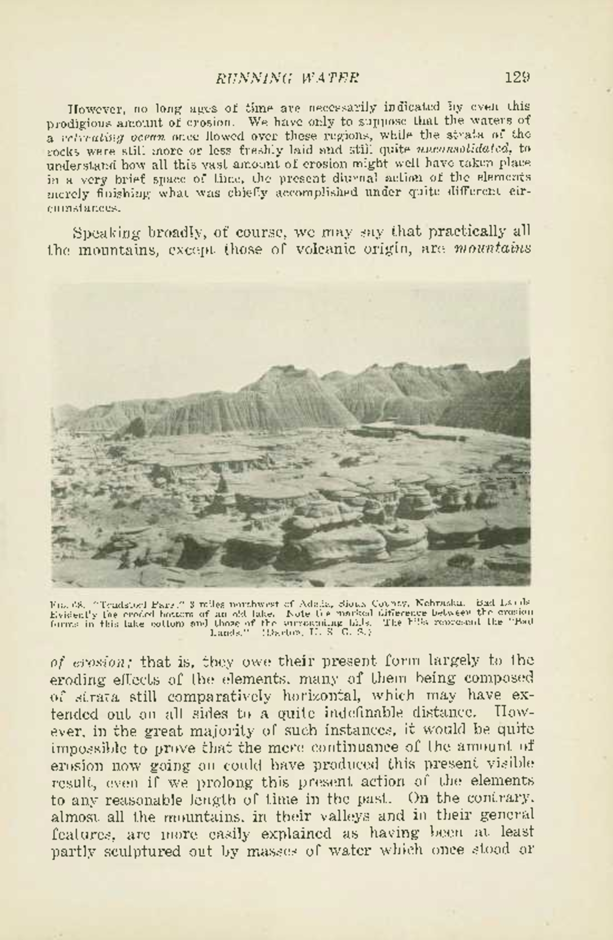 Geology Lecture Notes: Erosion and Mountain Formation (Pages 131-132 ...