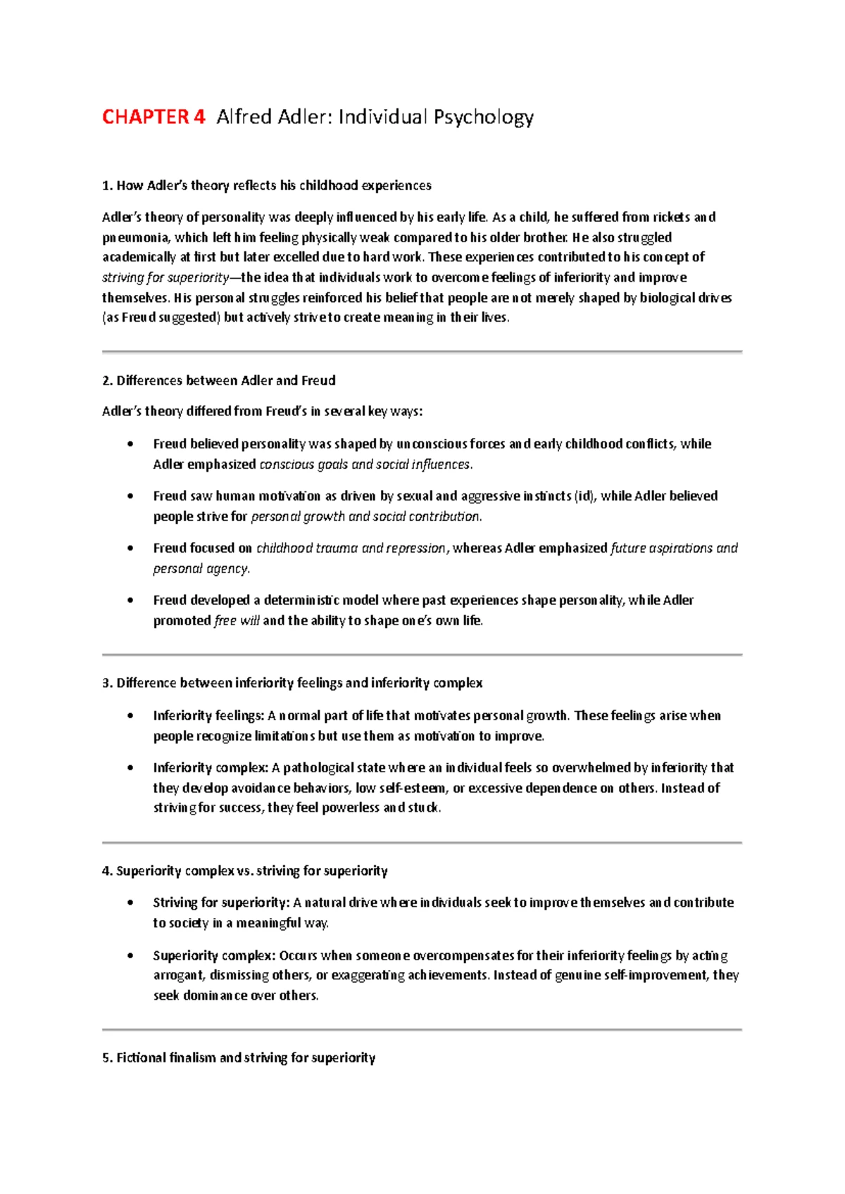 Psychology Theories of Personality - Theories of Personality Overview ...
