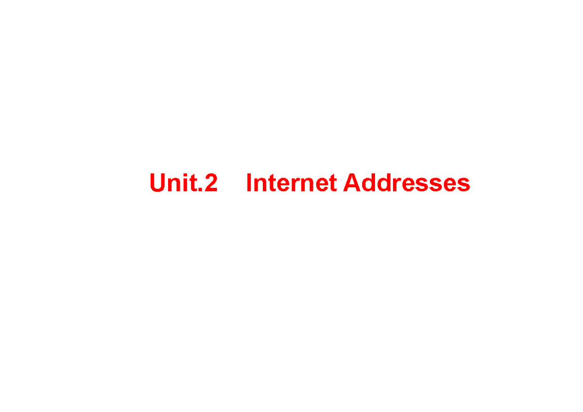 NP Lecture 2: Overview of InetAddress and NetworkInterface Classes ...