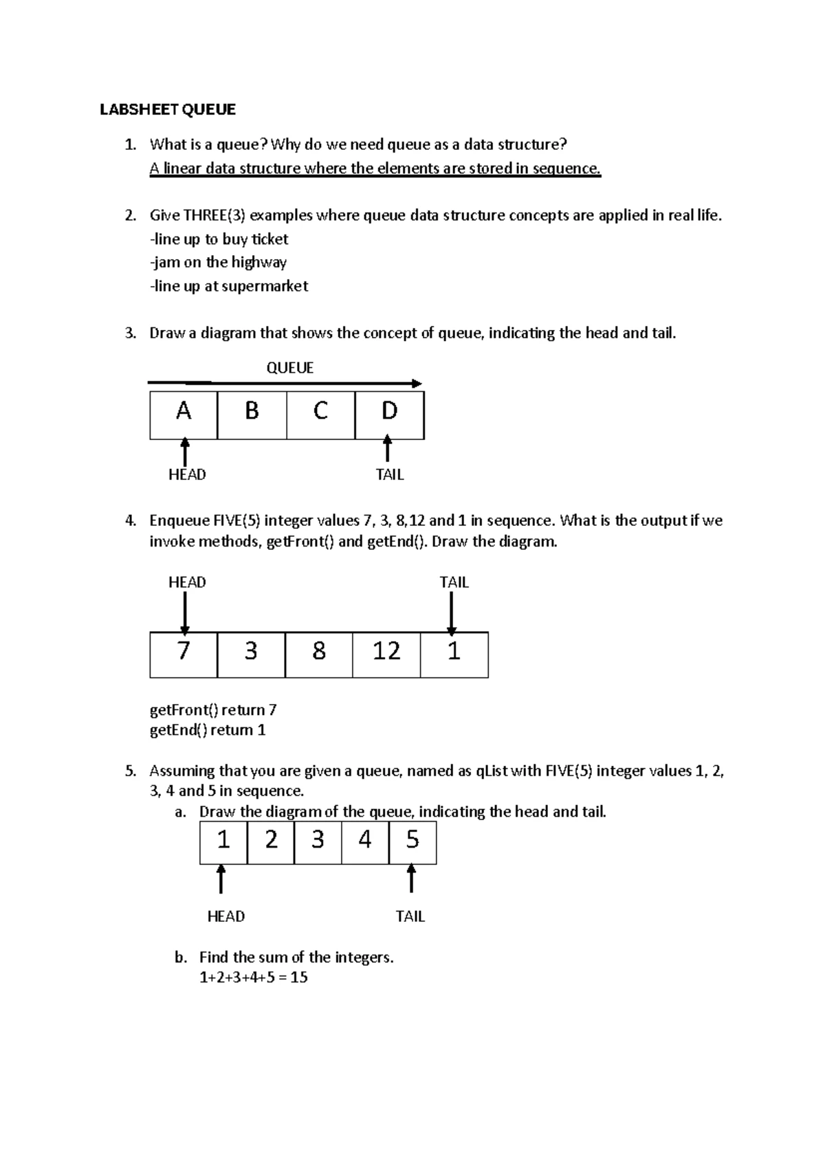 CSC508 T1 DEC2022 Answer Scheme & Solutions Overview - Studocu