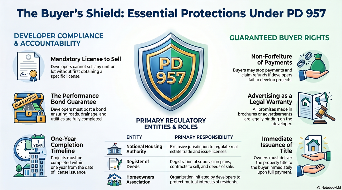 Essential Protections Under PD 957: Developer Compliance & Buyer Rights ...