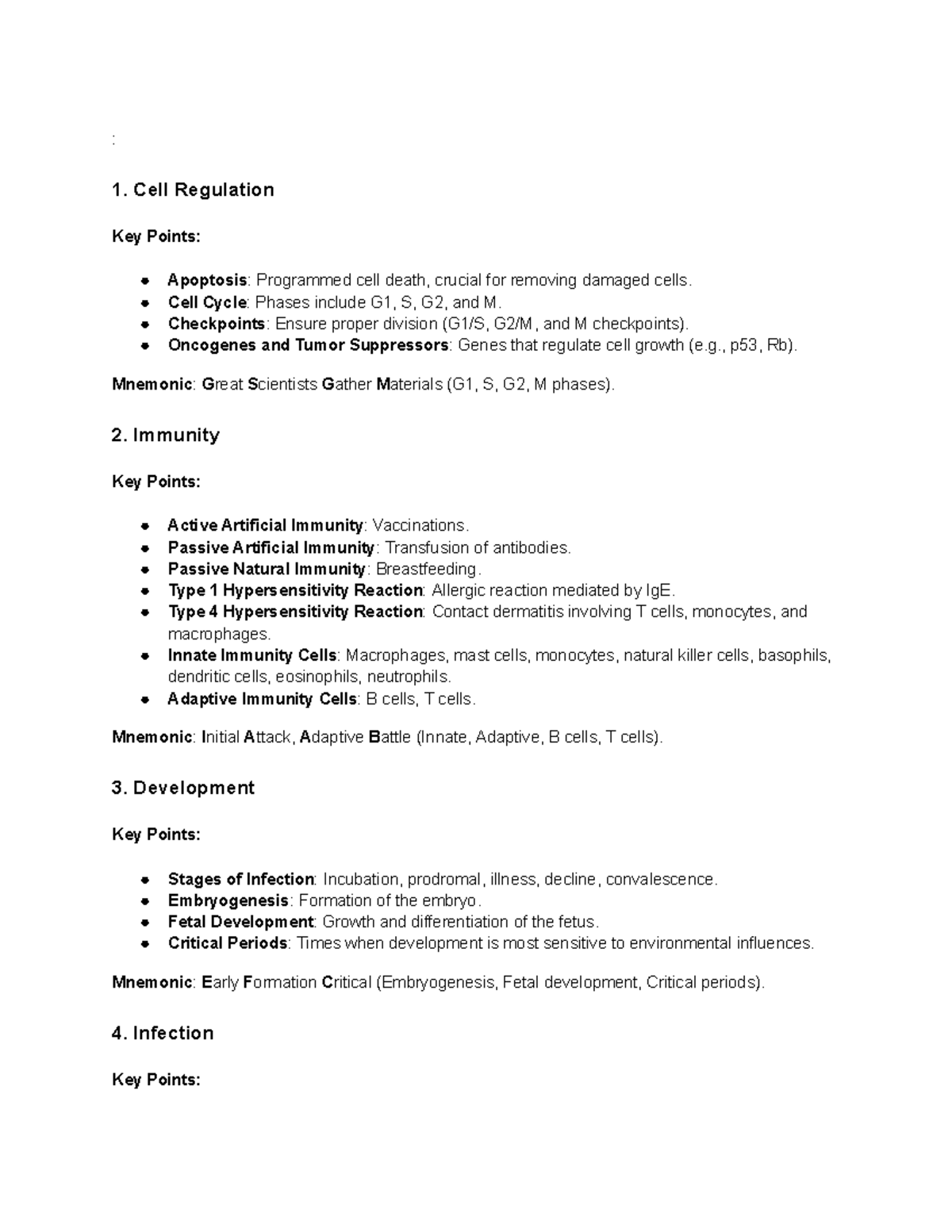 Untitled document - final - : 1. Cell Regulation Key Points: Apoptosis ...