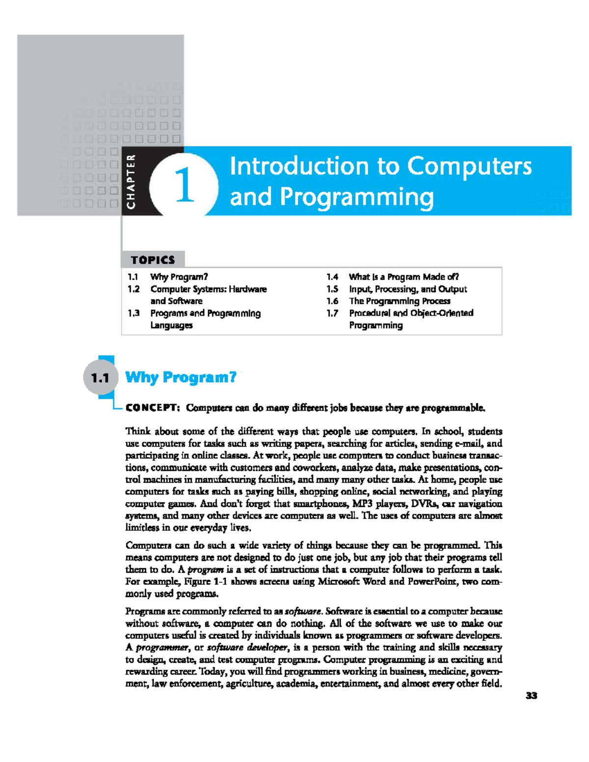 Reference Guide for Course Code 1681300155 - 1 Introduction to ...