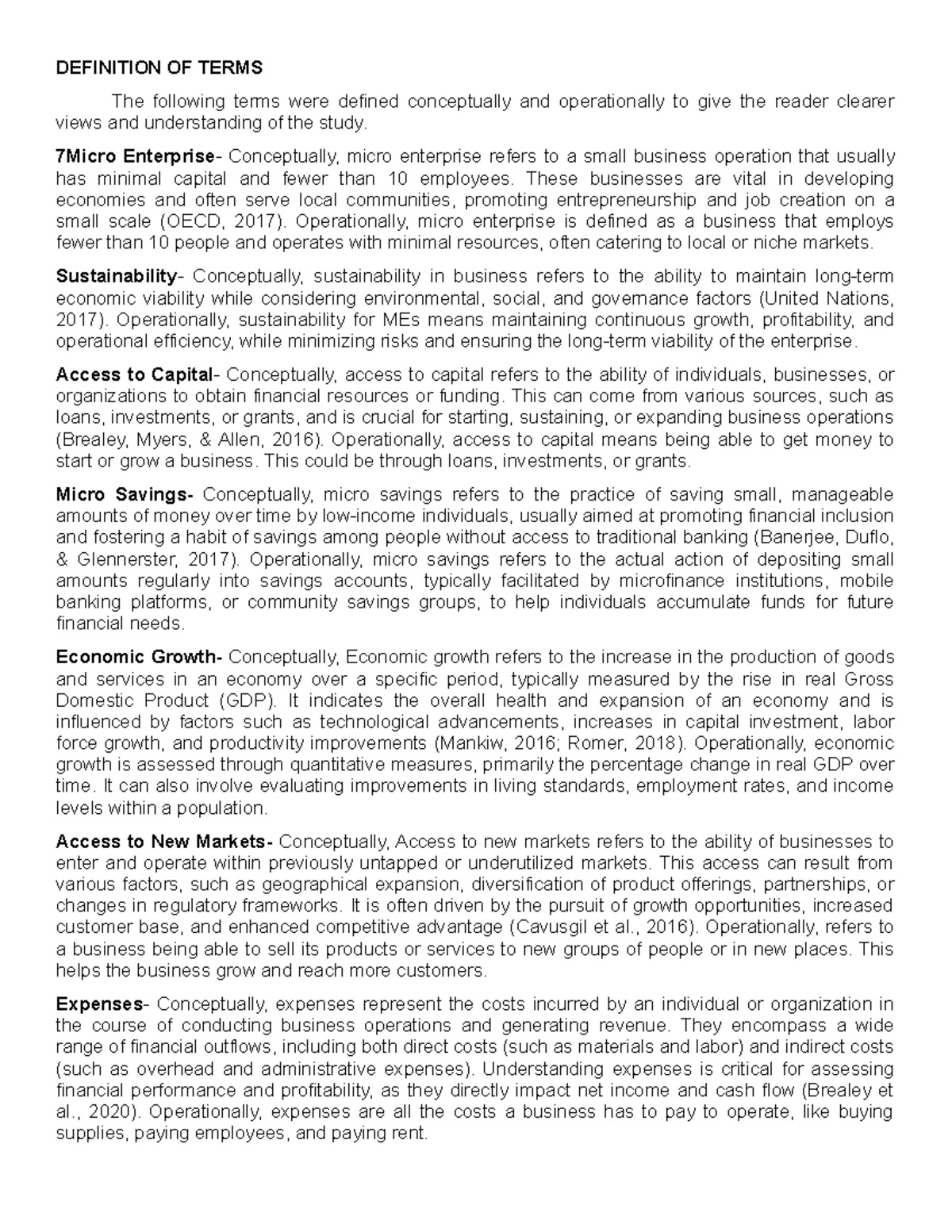 Definition OF Terms 222 - DEFINITION OF TERMS The following terms were ...