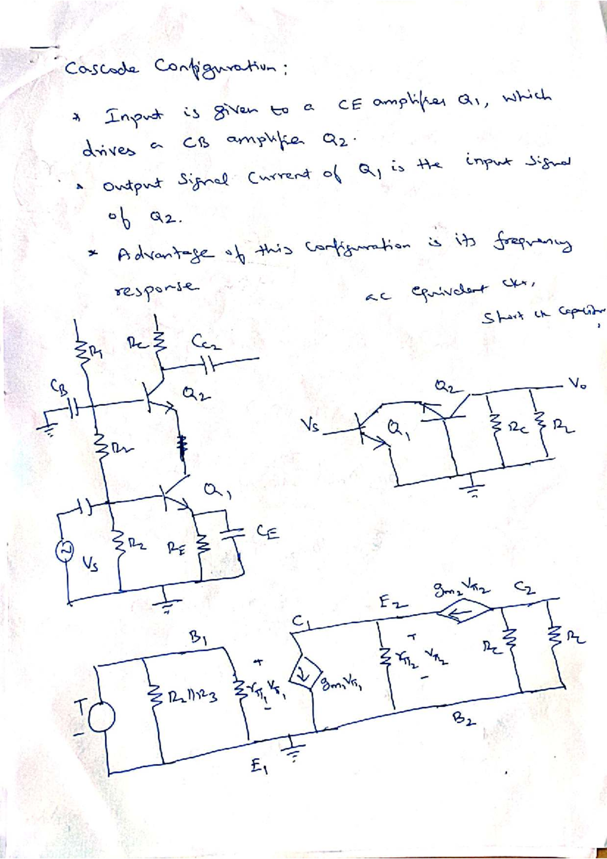 AC Unit 3 - Lecture on Cascode Configuration and Differential ...