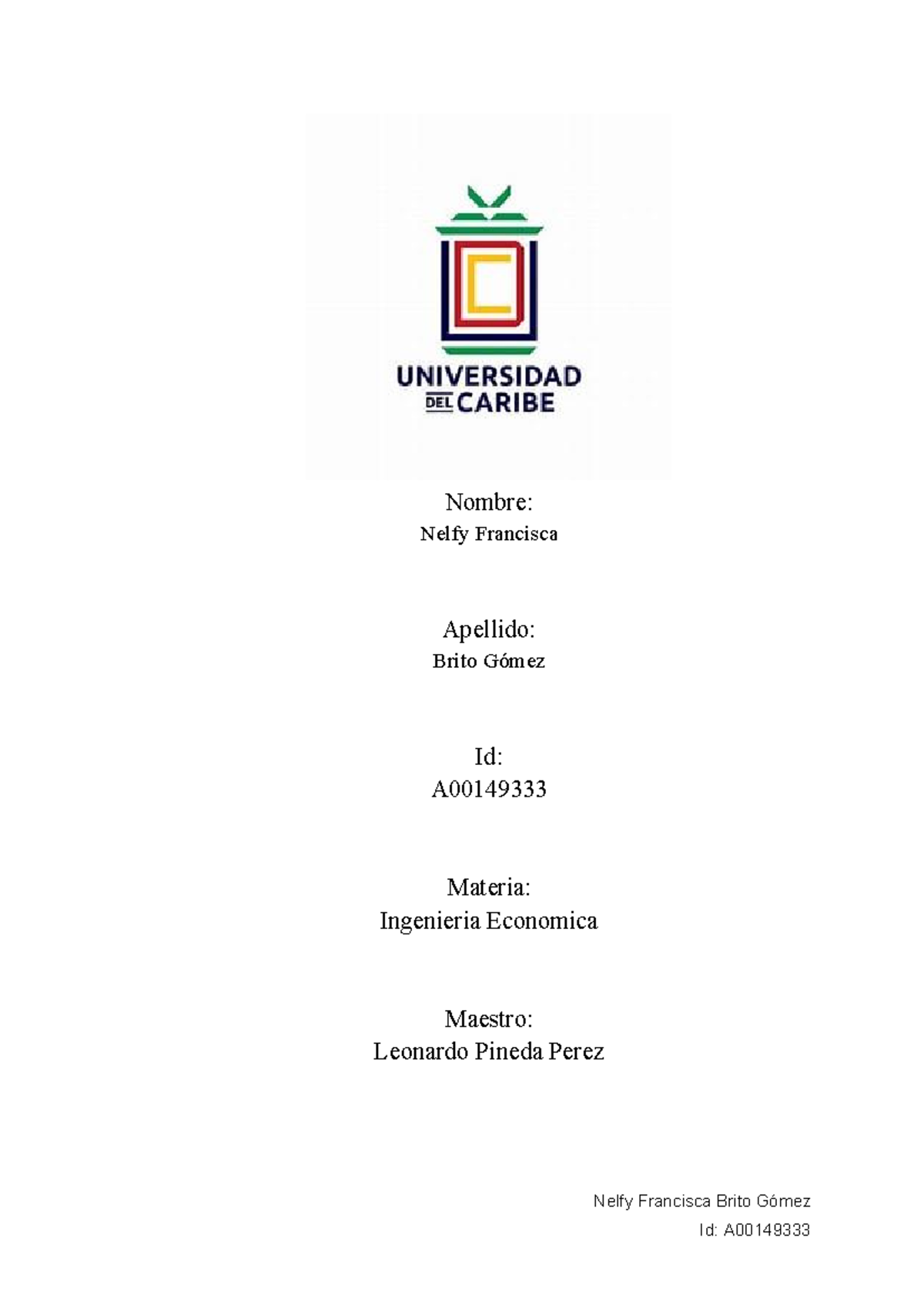 Unidad 1 - Actividad 2: Cálculo de Tasa de Interés en Economía - Studocu