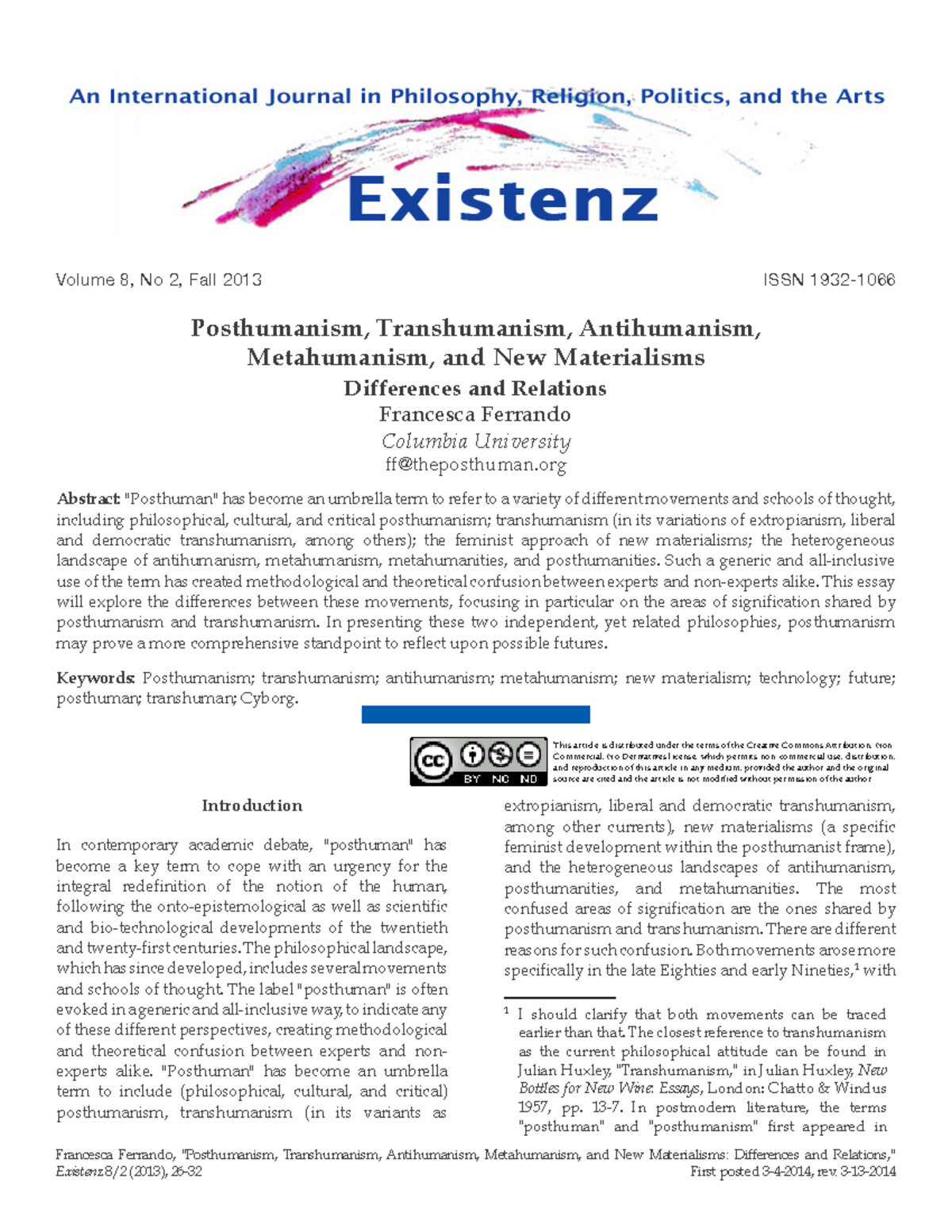 Posthumanism vs. Transhumanism: Key Differences and Relations (PHIL 101 ...