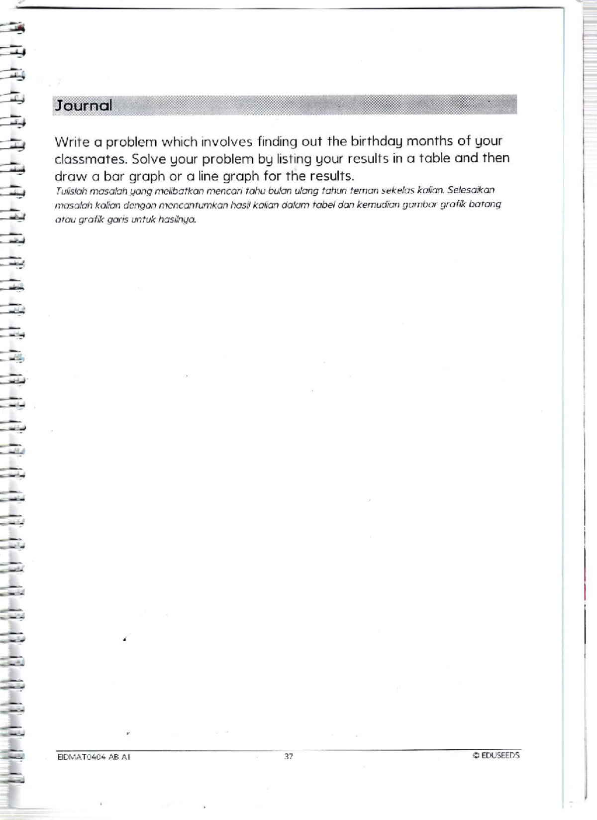 EIDMAT0404 AB A1 37 C EDUSEEDS: Birthday Month Problem & Graph Analysis ...