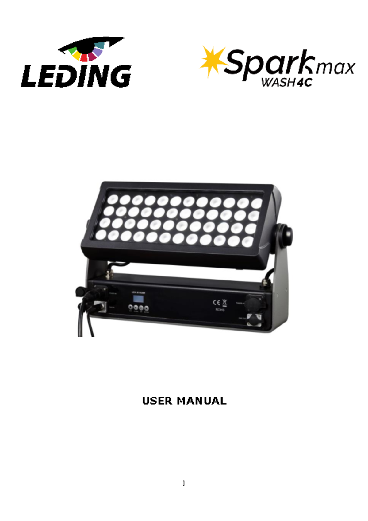 Sparkmax Wash4C LED Lighting User Manual - Studocu
