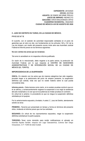 Diagrama DE Procedimiento DE Amparo Indirecto - ANEXO 3 DIAGRAMA DEL ...