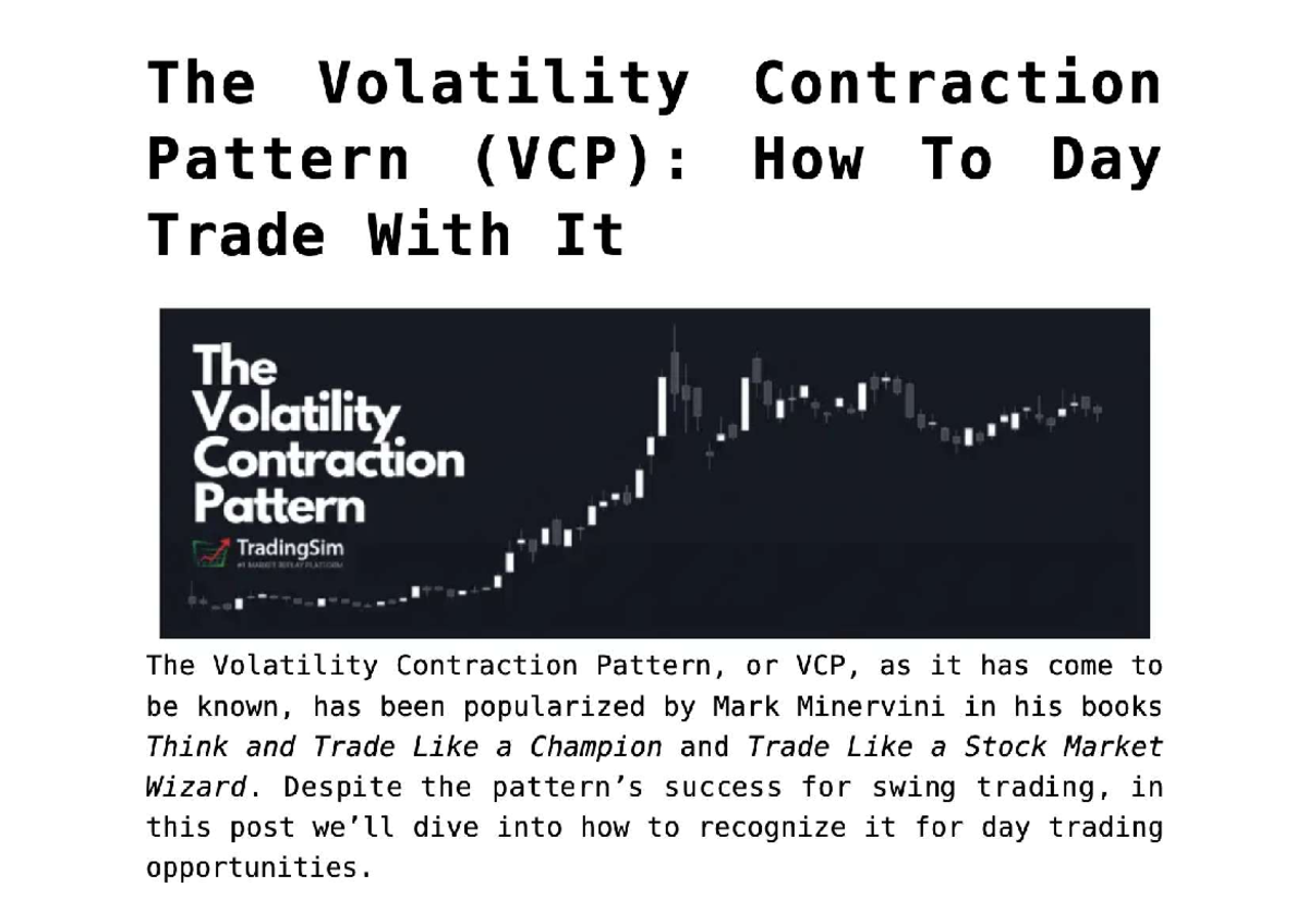 VCPStrategy - Strategy - Investment Management - Swing Trading Strategy ...