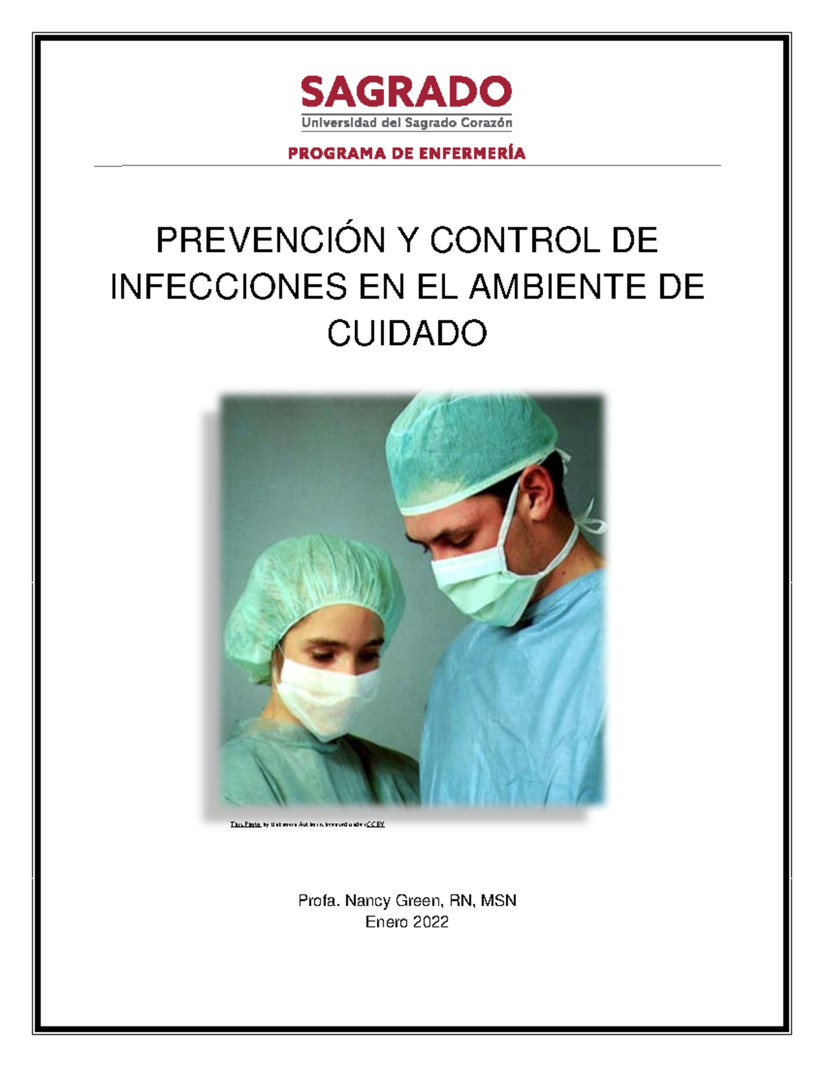 Prevención y Control de Infecciones en Salud - Módulo 2022 - Studocu