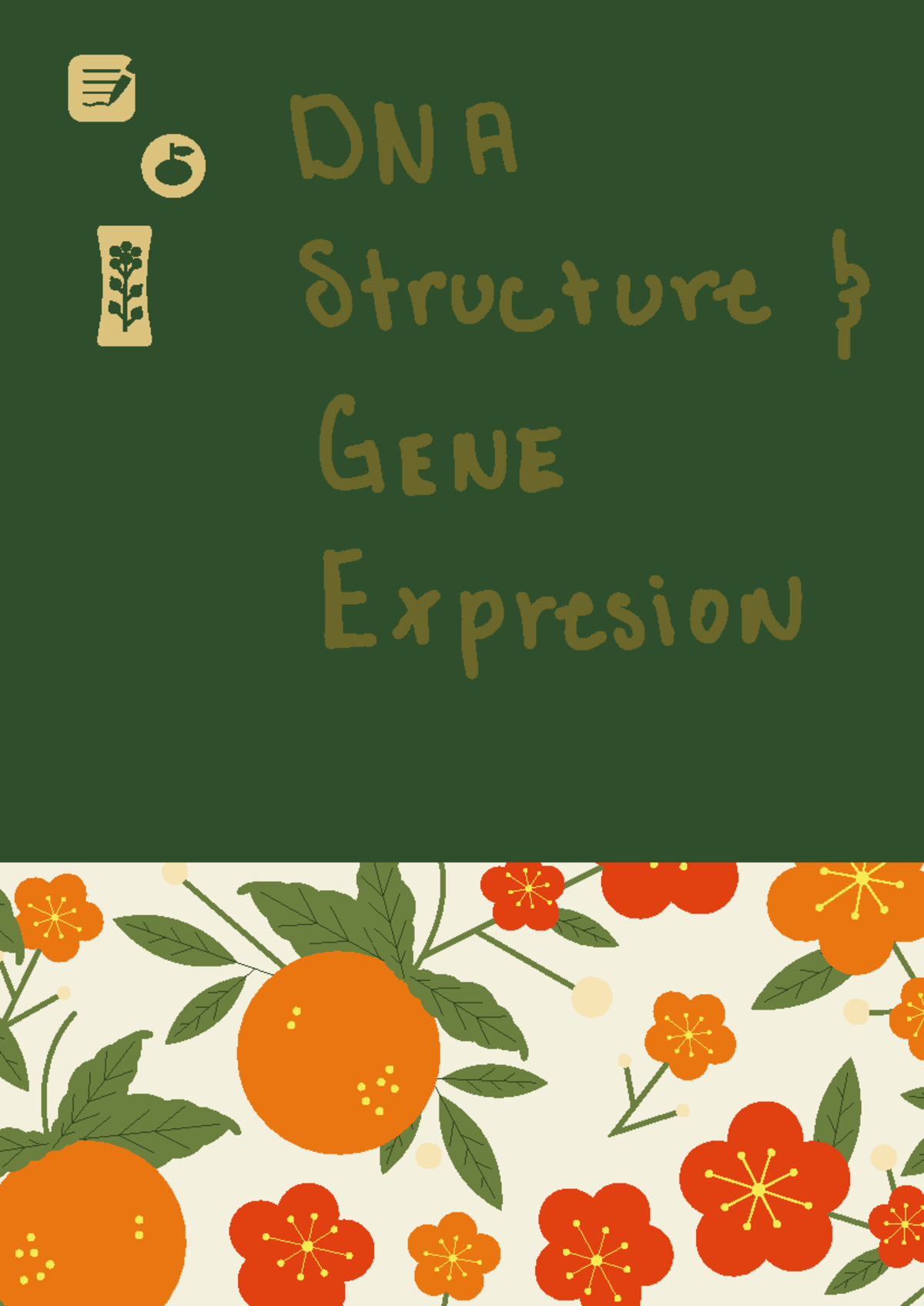 Chapter 25- DNA Structure and Gene Expression - DNA Structure Structure ...