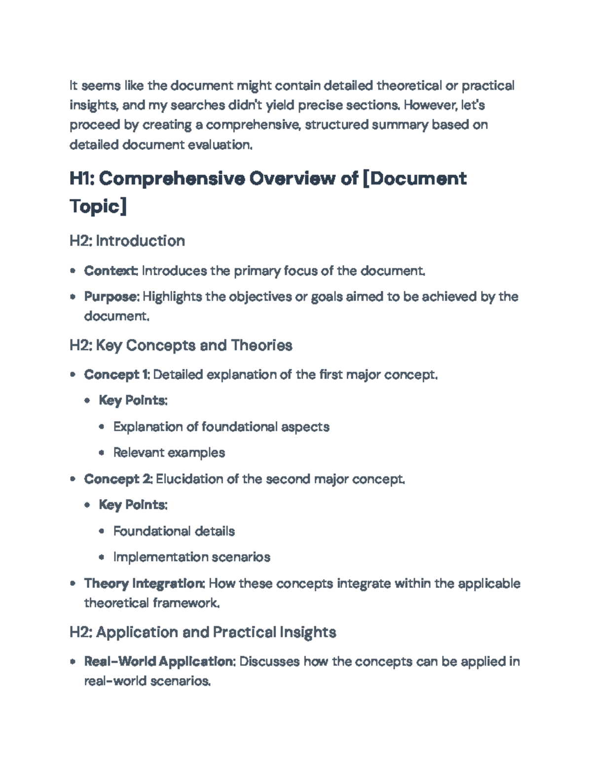 Comprehensive Overview of Core Concepts and Practical Applications - It ...