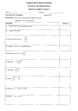 2021 AMC Solutions Booklet - Australian Mathematics Competition 2021 ...